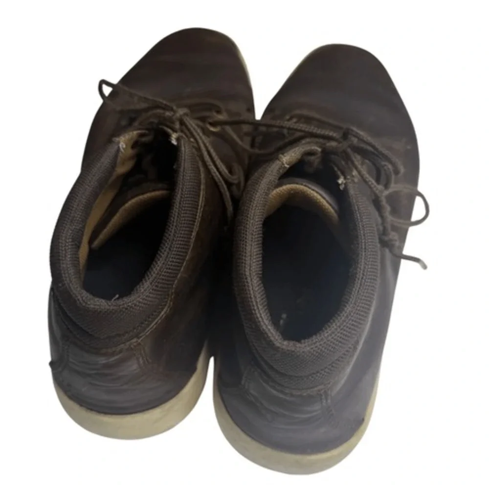 Timberland Men's Ashwood Park Leather Lace-up RebotL Chukka Boots Brown Size 9.5
